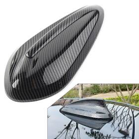 Hkseller-au 612033369773 Carbon Fiber Shark Fin Antenna Cover Compatible For Bmw 2 3 4 5 6 7series