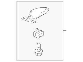 Honda 39150-tg7-a51zf Genuine Radio Antenna Assembly