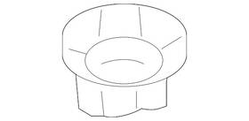 Honda 39513-sz3-a71 Genuine Base Nut