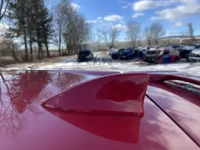 645.ho1b18 Honda 2016-21 Civic Roof Antenna Shark Fin Red Pc R513 1.5l At Fwd 121k Ex 62676