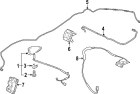 8a150-3v0-a51zc Honda Genuine Radio Antenna Assembly