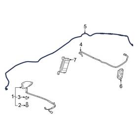 Honda Oe 39160tlaa21 For Cr-v 2017-2022 Rear Antenna Cable