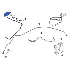 8a15030aa11zq Honda Oe Radio Antenna Assembly