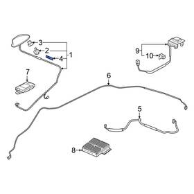 Honda Oe 91531te0003 For Accord 2018-2025 Radio Antenna Base Clip