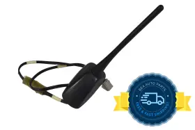 V3-05375c Honda 2007-2011 Cr-v Crv Roof One Connector Antenna Mast Rod With Base Black Oem