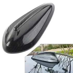 Hukyu 550731679445 1x Abs Carbon Fiber Shark Fin Antenna Cover For Bmw F22 F23 F30 F32 M2 M3 M4 G30
