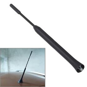 Hukyu 550742665772 1 Pcs 9 Inch Universal Antenna Mast Power Radio Roof Am/fm For Toyota Bmw