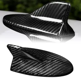 Hukyu 612042229129 Carbon Fiber New Shark Fin Antenna Cover For Lexus Ls Lx 12-13 Es 10-14 Is 2011