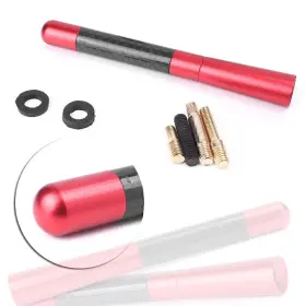 Hukyu 612046442913 4.7 Inch Am/fm Radio Signals Aerial Screws Antenna Red