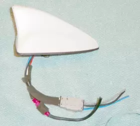 96210-4z100swp Hyundai 2013-2016 Santa Fe Sport Shark Fin Antenna White Pearl