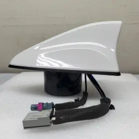 96210-4z260-yac Hyundai 2013-2018 Santa Fe Shark Fin Antenna Yac Creamy White Oem Roof