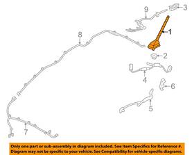 Hyundai Oem 962102v851 2012 Veloster-antenna
