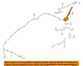 962102v851 Hyundai Oem 2012 Veloster-antenna