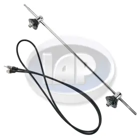 Antenna91c Iap/kuhltek Motorwerks Antenna Fits 1949-1979 Volkswagen Beetle Transporter Super M