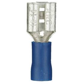 Install Bay Bvfd205 Blue Vinyl Female Quick Disconnect 16/14ga .205 100/pkg