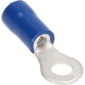 Bvrt8 Install Bay Blue Vinyl Ring Terminal 16/14ga #8 100/pkg