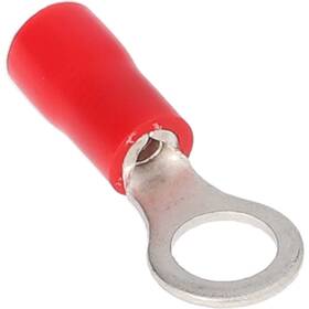 Install Bay Rvrt6 22/18 Gauge #6 Vinyl Ring Terminals - Red