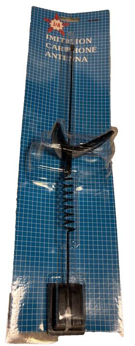 J&a Auto Wa107 Vintage Black Antenna Imitation Boomerang Style On The Middle