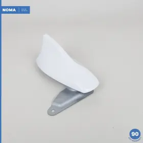 Dx2319c089fe Jaguar 14-15 Xf X250 High Mounted Roof Shark Fin Antenna Pod White Ner Oem