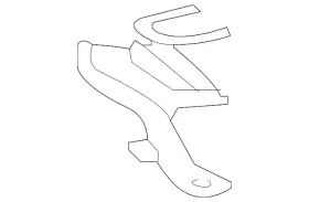 T4a16610 Jaguar Genuine Antenna Bracket