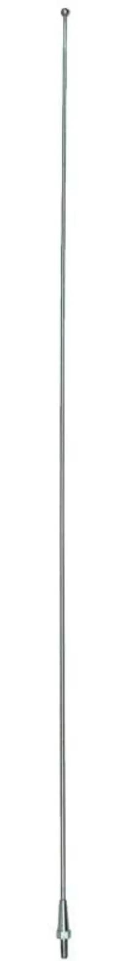 Pr1073 Keen Parts 1965-68 Gm 30 Inch Non-telescoping Fixed Am/fm Stainless Steel Radio Round Antenna