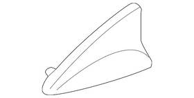 Kia 96210-a94504ss Genuine Antenna