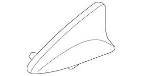Kia 96210-q5000kdg Genuine Antenna Assembly