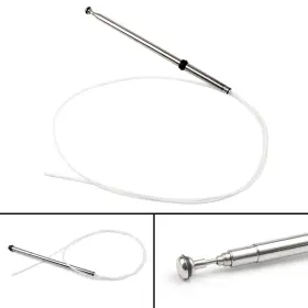 C107-047-silver Kingdarn 86337-60080 Antenna Rod With Drive Cable For Toyota Lexus Land Cruiser Ua