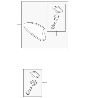 86077-76030-b2 Lexus Genuine Cover