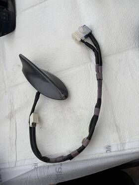 Lexus 86760-76100 Ct200h 13-17 Radio Roof Antenna With Rod Grey Charcoal Inch H Oem
