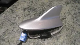 8676050090 Lexus 2007 Ls460 Roof Shark Fin Antenna Mercury Metallic #1f2 Oem