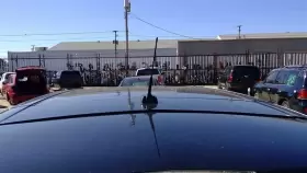 645.fd2m10 Lincoln 2010 Mkt Radio Antenna In Black With Mount Base Whip Type