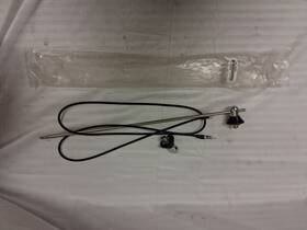 Lmc Truck 49-0943 Universal Stainless Steel Dual Post Cowl Mounted Antenna