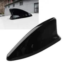 Civ11fgb Loyal Piano Gloss Black Shark Fin Roof Antenna Plastic Cover Fits 23-25 Accord