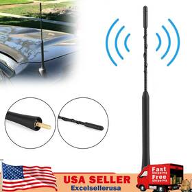 Madhornets C107-076-blk 11 Inch Black Antenna Mast Am/fm Fit For Toyota Tacoma 1995-2016 Usa