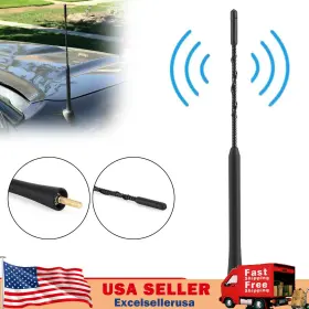 C107-076-blk Madhornets 11 Inch Black Antenna Mast Am/fm Fit For Toyota Tacoma 1995-2016 Usa