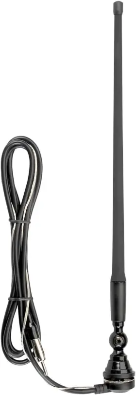 Rv71 Magnadyne Rubber Antenna Am/fm - Car Rvs Boat 14 Inch With 72 Cable 180-degree Swivel Base