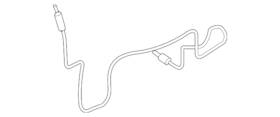 Mazda Bp4k-66-940b Genuine Antenna Cable