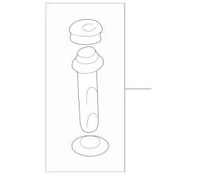 Ta01-66-a38 Mazda Genuine Mast Base
