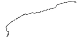 Tk79-66-f40a Mazda Genuine Antenna Cable