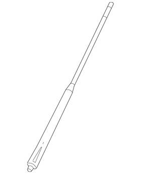 Mercedes-benz 002-820-58-75-64 Genuine Mercedes-benz Antenna Mast