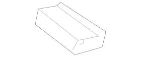 123-758-04-97 Mercedes-benz Genuine Intermediate Layer