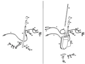 201-827-01-98-64 Mercedes-benz Genuine Seal