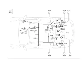 204-905-63-04 Mercedes-benz Genuine Antenna Amplifier