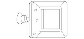 Mercedes-benz 205-905-44-11 Genuine Mercedes-benz Antenna Assembly