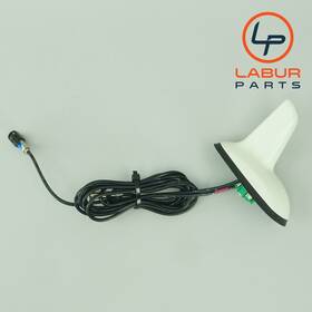 Mercedes-benz 2098202375 W209 03-09 Clk Class Shark Fin Radio Antenna White B1092
