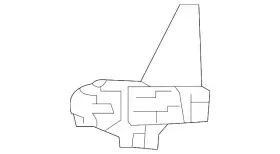 212-820-19-75 Mercedes-benz Genuine Antenna Assembly