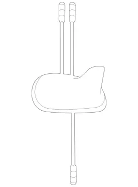 212-827-02-28-9999 Mercedes-benz Genuine Radio Antenna Cover