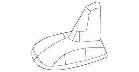 Mercedes-benz 212-827-03-28-9999 Genuine Mercedes-benz Antenna Cover