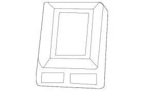 213-905-47-01 Mercedes-benz Genuine Radio Antenna Assembly